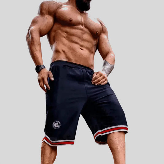 Bermudashorts Basket Schwarz Art.1503 - Shorts Bodybuilding Basket